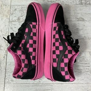 Checkered old school Vans shoes W7